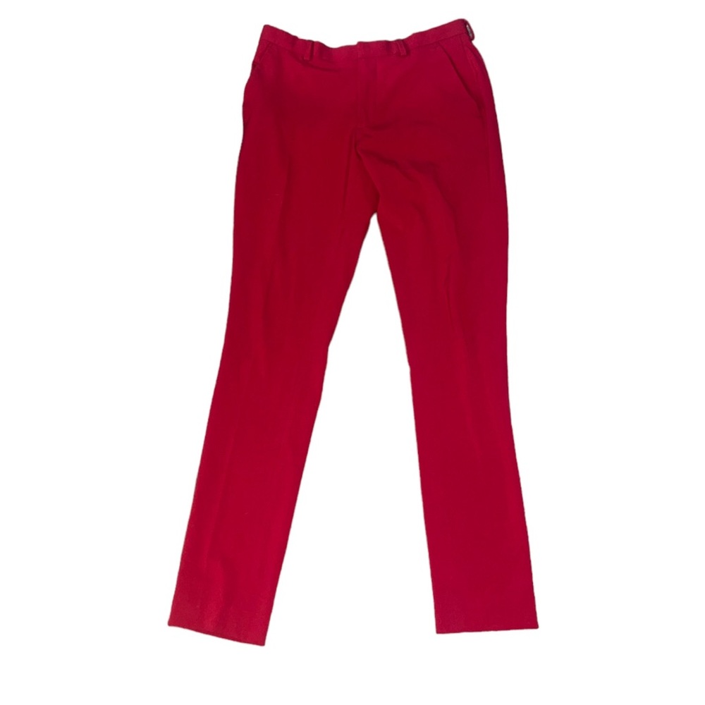 red asos dress pants